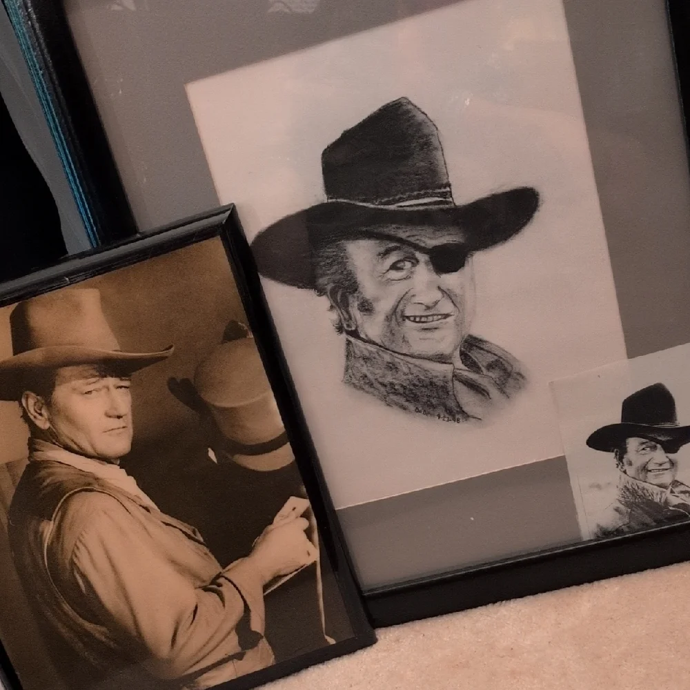 Framed Western Art Prints - Black and White